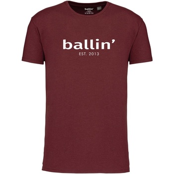 Vêtements Homme T-shirts manches courtes Ballin Est. 2013 Regular Fit Shirt Rouge