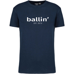Vêtements Homme T-shirts manches courtes Ballin Est. 2013 Regular Fit Shirt Bleu
