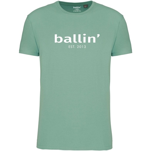 Vêtements Homme Pantoufles / Chaussons Ballin Est. 2013 Regular Fit Shirt Vert