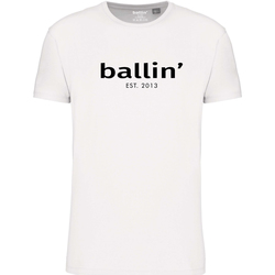 Vêtements Homme T-shirts manches courtes Ballin Est. 2013 Regular Fit Shirt Blanc