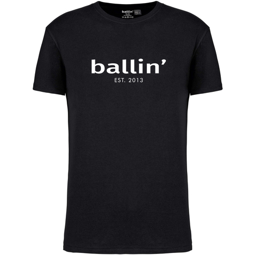 Vêtements Homme T-shirts manches courtes Ballin Est. 2013 Regular Fit Shirt Noir