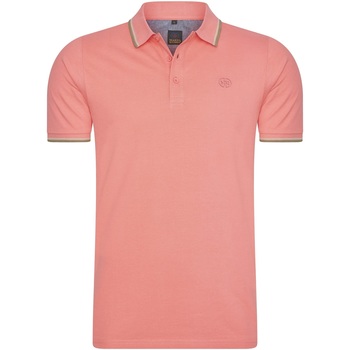 Vêtements Homme Polos manches courtes Mario Russo Tipped Polo Edward Rose