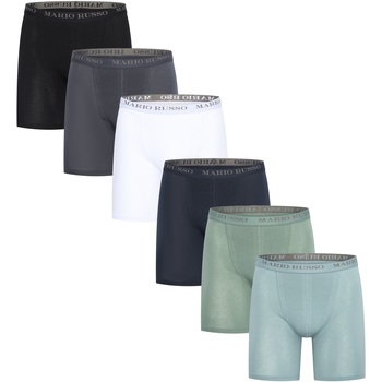 boxers mario russo  6-pack long fit boxers 