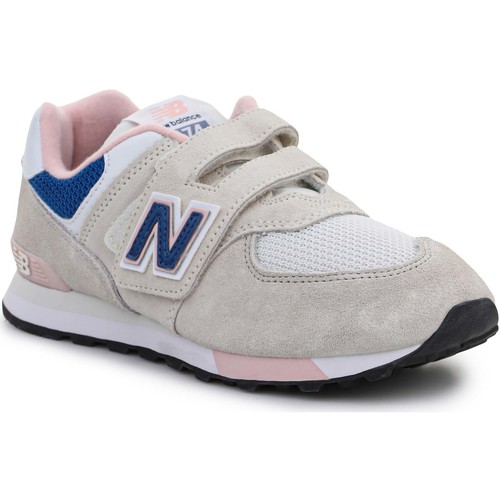 Chaussures Fille Versace Jeans Co New Balance PV574LK1 Beige