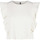 Vêtements Femme Débardeurs / T-shirts sans manche Pieces T-shirt blanc sans manches Beige