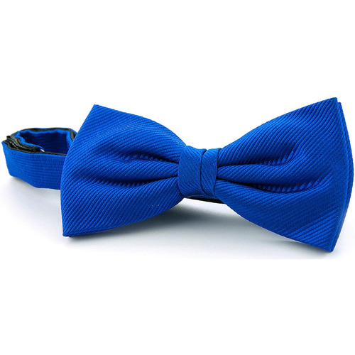 Vêtements Homme Cravates et accessoires Suitable Cravate Cognac Soie Bleu Cobalt F65 Bleu