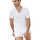 Vêtements Homme T-shirts & Polos Mey T-shirt Col-V Dry Coton Blanc Blanc