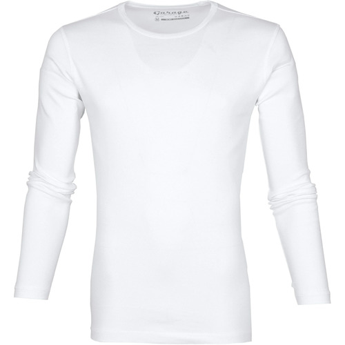 Vêtements Homme T-shirt Dynafit Alpine Pro preto amarelo Garage T-shirt Basique Manches Longues Blanc Blanc