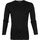 Vêtements Homme T-shirts & Polos Garage T-shirt Basique Manches Longues Noir Noir