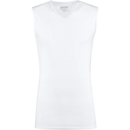 Vêtements Homme T-shirts & Polos Slater Débardeur Basique Blanc Blanc