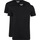 Vêtements Homme T-shirts & Polos Garage T-Shirts Basiques Lot de 2 Noir Bio Noir