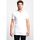 Vêtements Homme T-shirts & Polos Slater T-shirts Basique Lot de 2 Col-V Extra Long Blanc Blanc