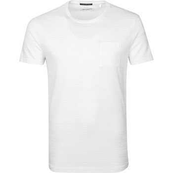 Vêtements Homme T-shirts & Polos No Excess T-Shirt Relief Blanc Blanc