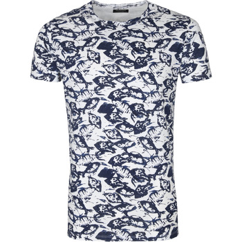 Vêtements Homme T-shirts & Polos Dstrezzed T-shirt Mc Queen Aqua Bleu