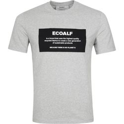 Vêtements Homme T-shirts & Polos Ecoalf T-Shirt Natal Label Gris Clair Gris