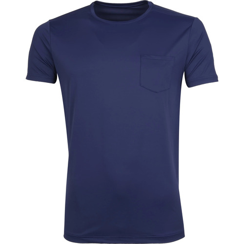 Vêtements Homme Bibliothèques / Etagères Tous les vêtements homme T-shirt Marine Stretch Bleu