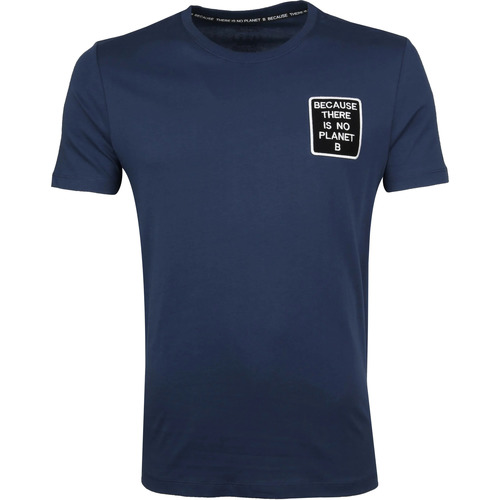 Vêtements Homme Sacs de voyage Ecoalf T-Shirt Natal Marine Bleu