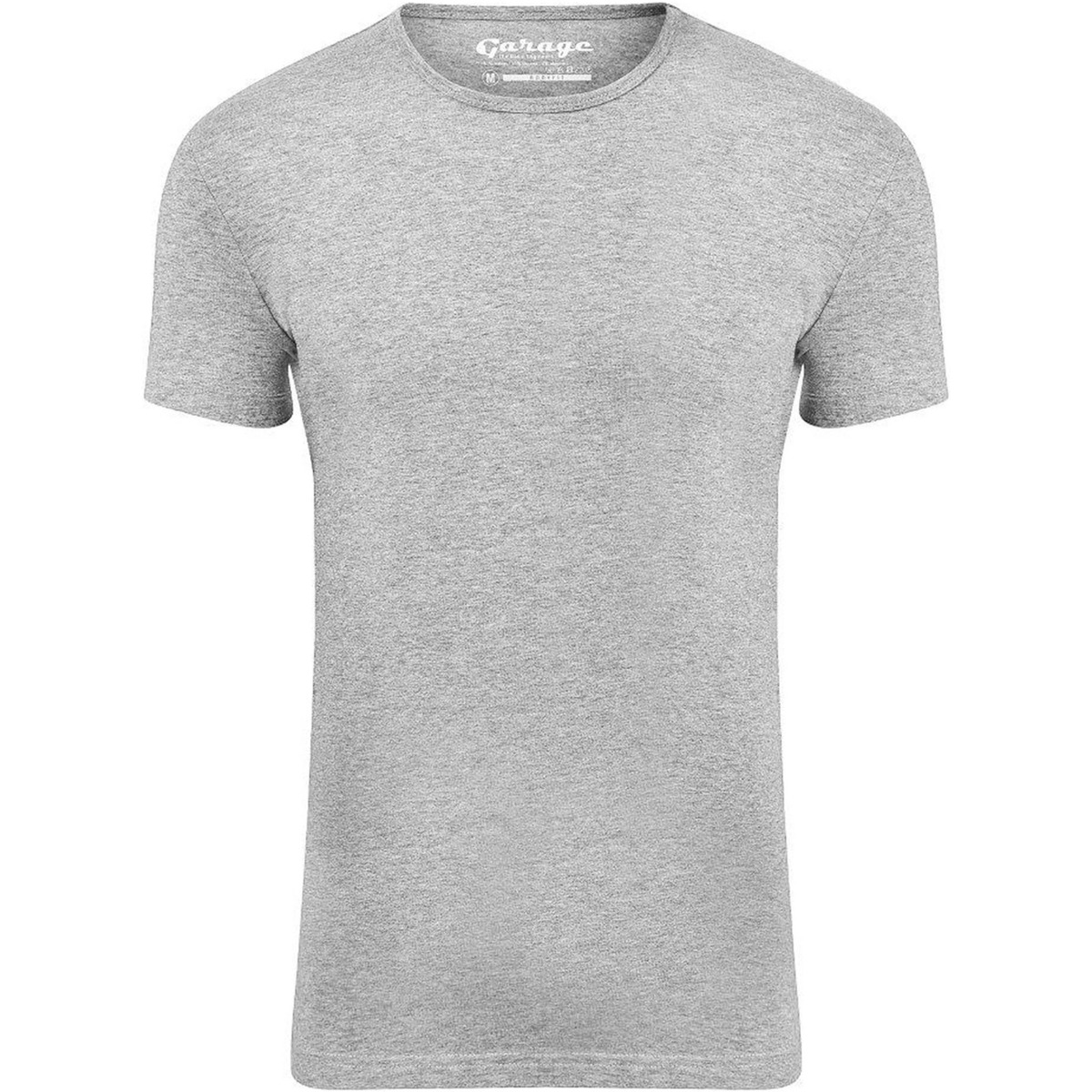 Vêtements Homme T-shirts & Polos Garage Stretch Basique Gris Col Rond Gris