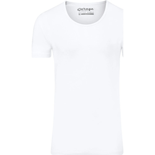 Vêtements Homme T-shirt Dynafit Alpine Pro preto amarelo Garage Stretch Basique Blanc Col Rond Profond Blanc