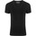 Vêtements Homme T-shirts & Polos Garage Stretch Basique Noir Col-V Profond Noir
