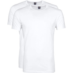 Vêtements Homme T-shirts & Polos Suitable Ota T-Shirt Col Rond Blanc 2-Pack Blanc