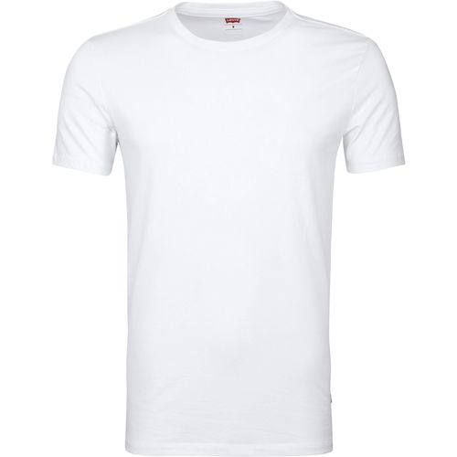 Vêtements Homme T-shirts & Polos Levi's T-shirt Col Rond Blanc Lot de 2 Blanc