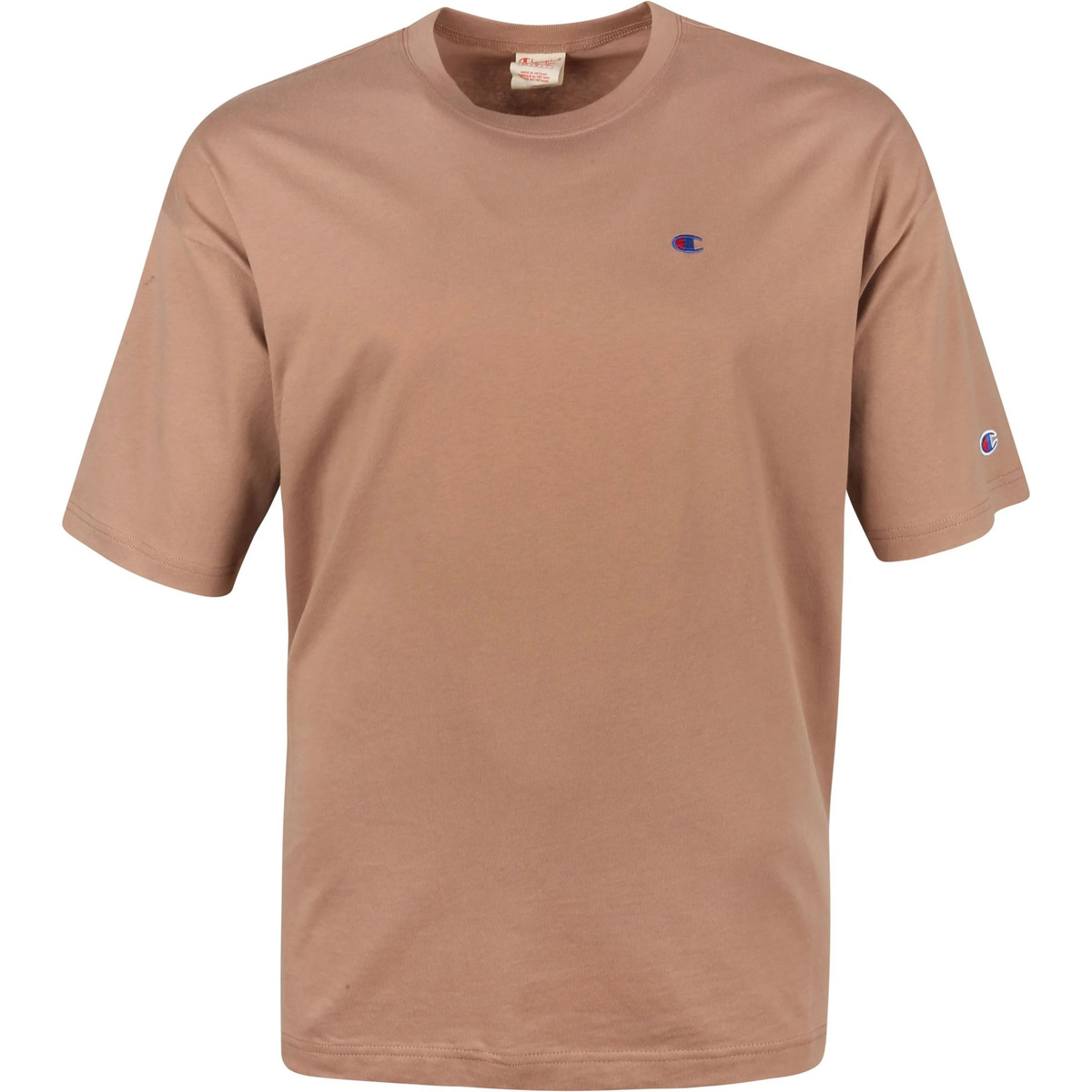 Vêtements Homme T-shirts & Polos Champion T-Shirt Taupe Logo Beige