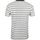 Vêtements Homme T-shirts & Polos Dstrezzed T-shirt Reversed Rayures Blanches Blanc