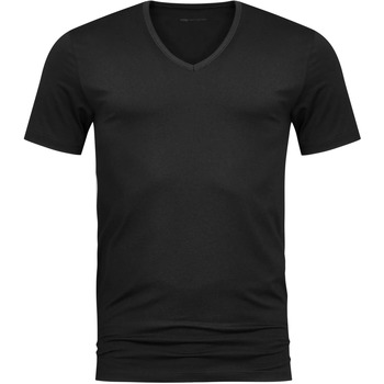 Vêtements Homme Parures de lit Mey T-shirt Col-V Dry Coton Noir Noir