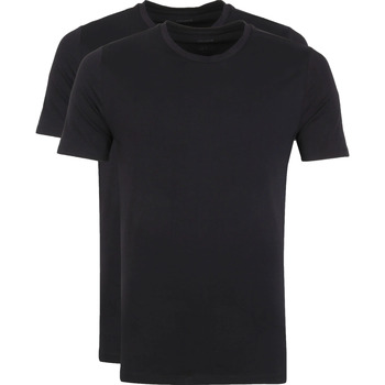 Vêtements Homme Tapis de bain Björn Borg T-Shirts Thomas Lot de 2 Noir Noir
