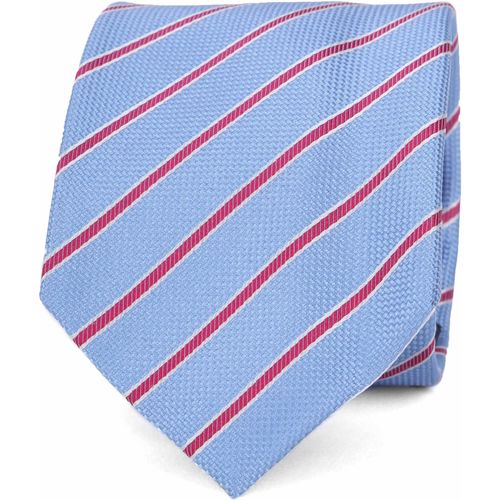 Vêtements Homme Sélection femme à moins de 70 Suitable Cravate Soie Rayures Bleu K91-3 Bleu