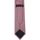 Vêtements Homme Cravates et accessoires Suitable Cravate Soie Carreaux Rouge F91-5 Rouge