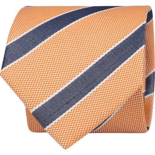 Vêtements Homme Cravate Soie Bleu Marine Suitable Nœud à Nouer Rose F03 Orange