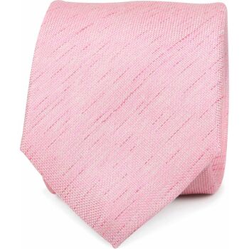 Vêtements Homme Cravates et accessoires Suitable Cravate en Soie Rose K81-3 Rose