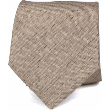 Cravates et accessoires Suitable Cravate en Soie Marron K82-1