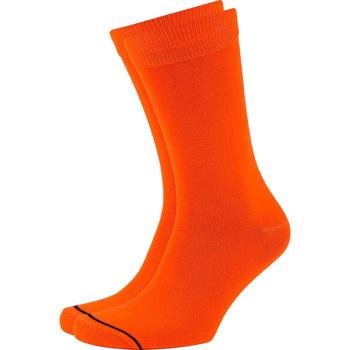 socquettes suitable  chaussettes organiques orange 