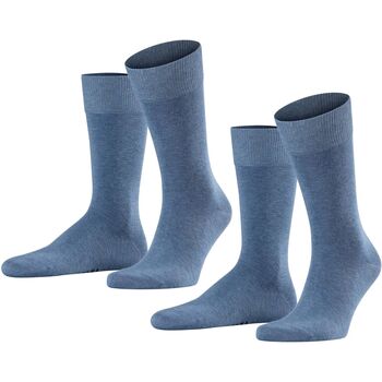 Falke Happy Socks 2 Paires Bleu Mélangé Bleu