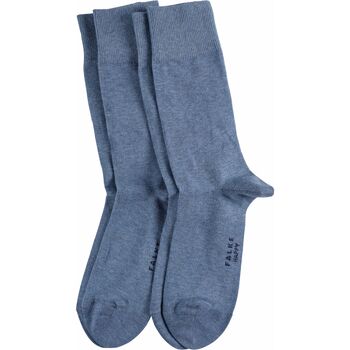 Falke Happy Socks 2 Paires Bleu Mélangé Bleu