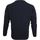 Vêtements Homme Sweats William Lockie Pull Laine d'Agneau Col Rond Midnight Marine Bleu