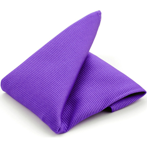 Vêtements Homme Cravates et accessoires Suitable Pochette de Costume Soie Violet F30 Bordeaux