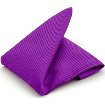 Vêtements Homme Cravates et accessoires Suitable Pochette de Costume Soie Violet F28 Bordeaux
