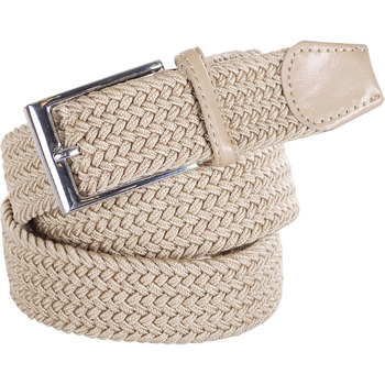 ceinture suitable  ceinture tressée beige 