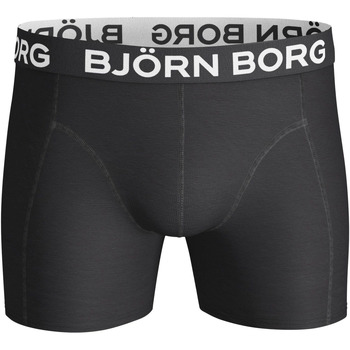 Björn Borg Boxers Lot de 2 Noir Solide Noir