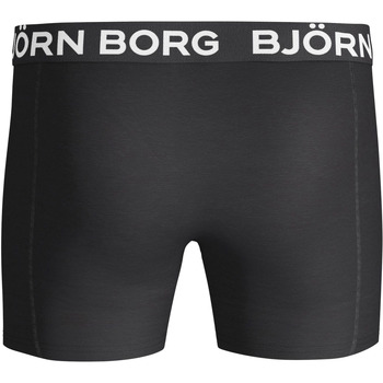 Björn Borg Boxers Lot de 2 Noir Solide Noir