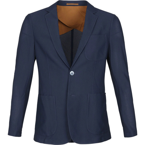 Vêtements Homme Vestes / Blazers Suitable Veste de Voyage Bleu