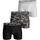 Sous-vêtements Homme French Cherries Kids Jersey Dress Boxer-shorts leather Lot de 3 Gris Noir Noir