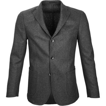 veste suitable  veste de costume easky laine mélangée gris 