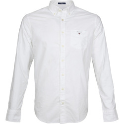 Vêtements Femme Chemises / Chemisiers Gant Chemise Casual Oxford Blanc Blanc