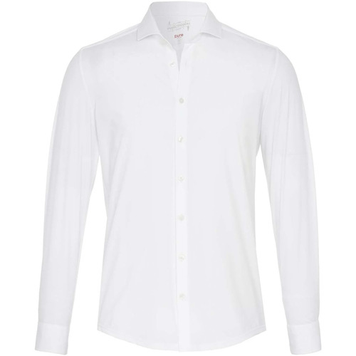 Vêtements Homme Chemises manches longues Pure H.Tico Tops / Blouses Blanche Blanc