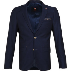 Vêtements Homme Vestes / Blazers Suitable Veste de Costume Odde Bleu Foncé Bleu